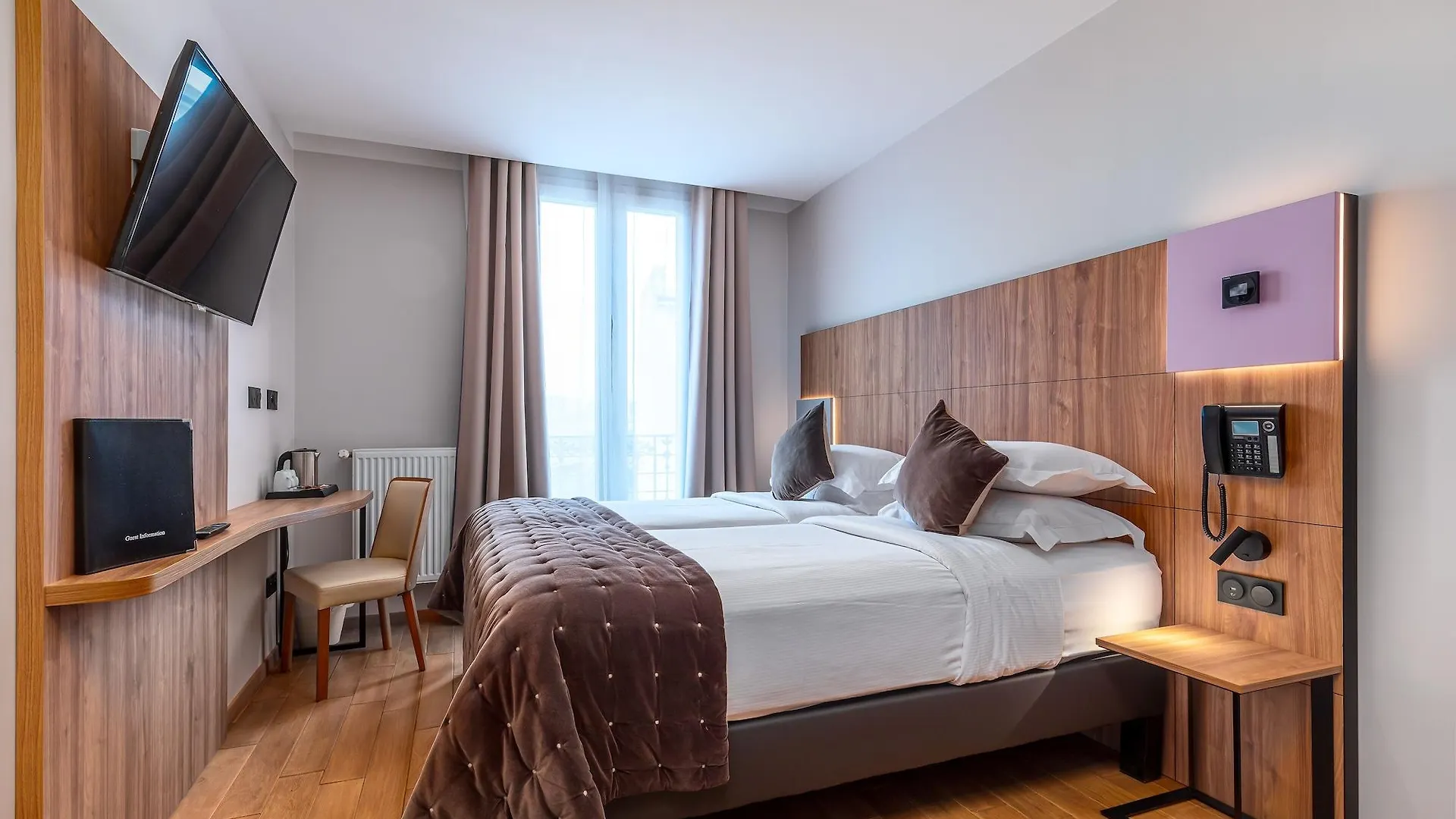 Hotel De Bellevue Paris Gare Du Nord 3*,  Francia